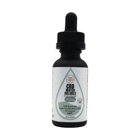 Primo Vibes 500mg Nano Water Soluble Tincture Mint Flavor