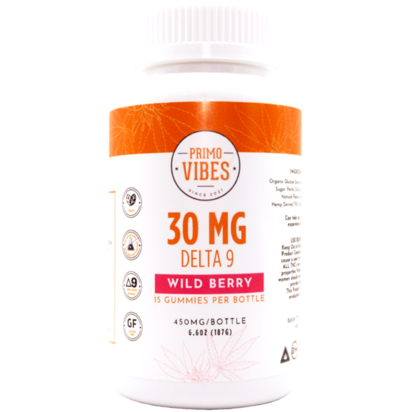 30mg Delta 9 Gummies - Primo Vibes
