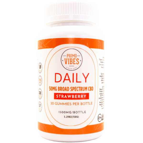 50mg CBD Broad Spectrum Daily Gummy