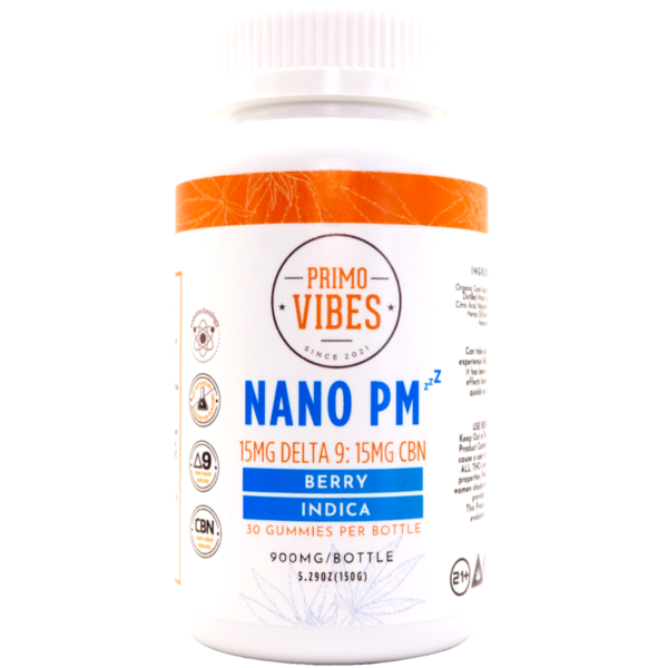 Delta 9 15mg NANO Sleep Gummy
