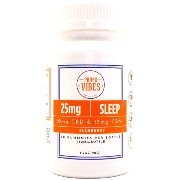 25mg Sleep Gummies – Primo Vibes