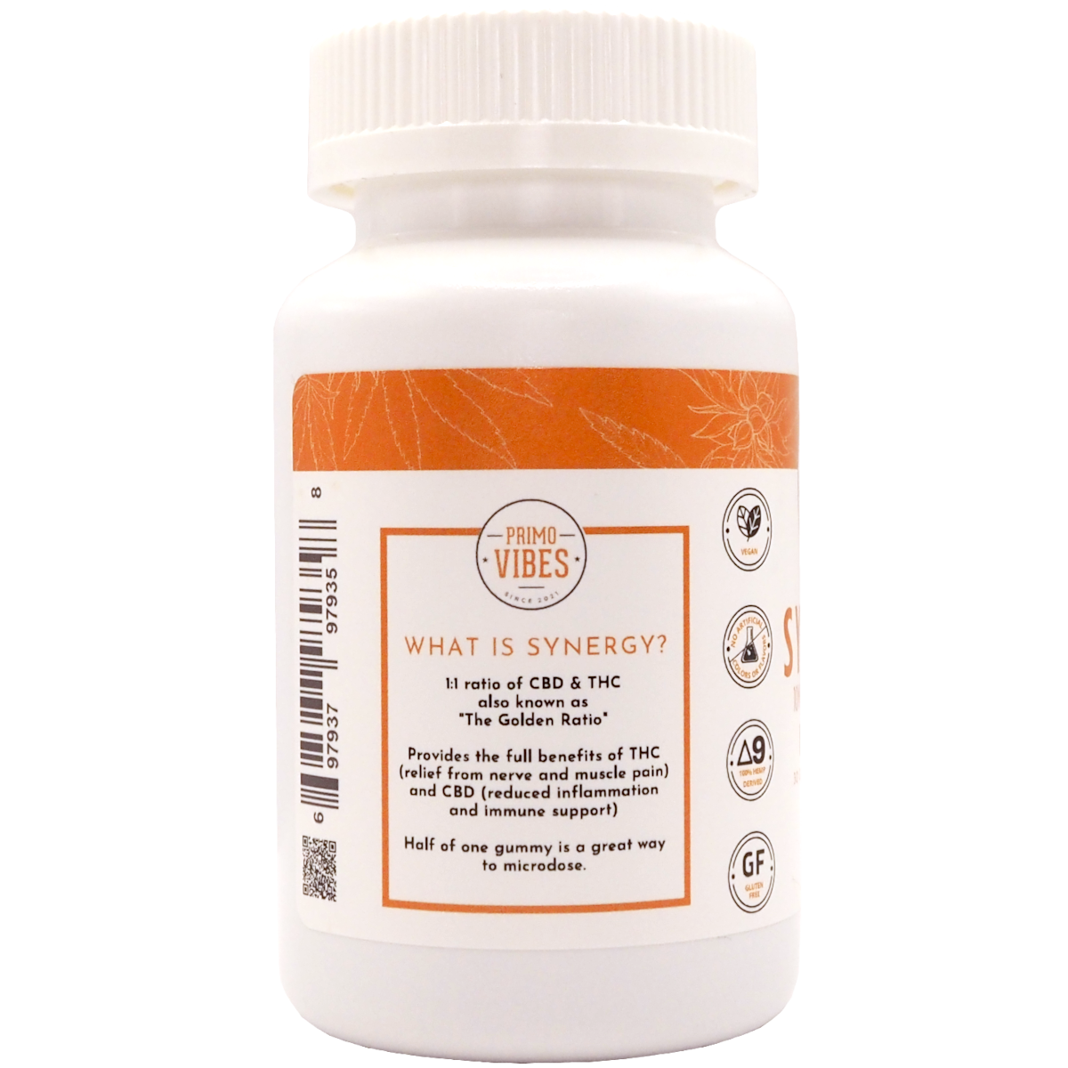 Synergy 10mg CBD &10mg Delta 9 Gummies - Image 3