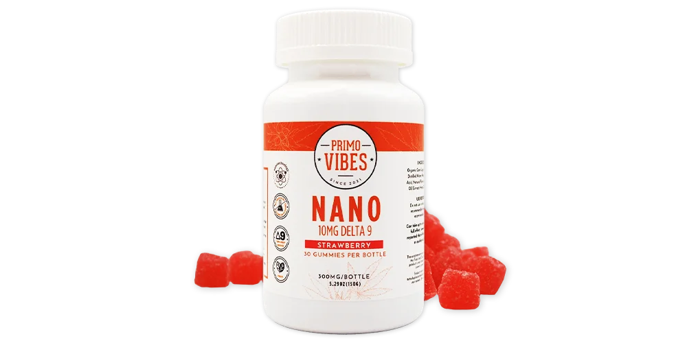 Primo Vibes 10mg Delta 9 Gummies Near Coppell, Texas